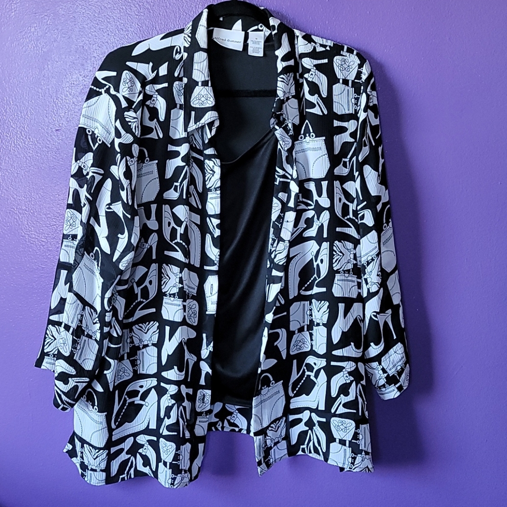 2 pc shell and blouse